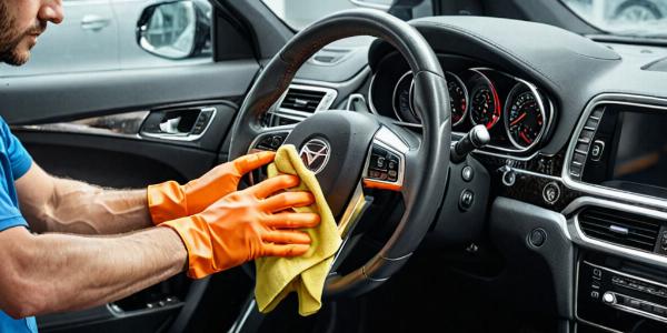Interior deep cleaning service process